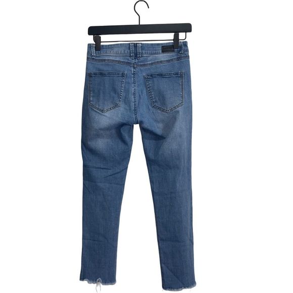 Black Label Jeans With Patchwork Sz 7 - Picture 2 of 8